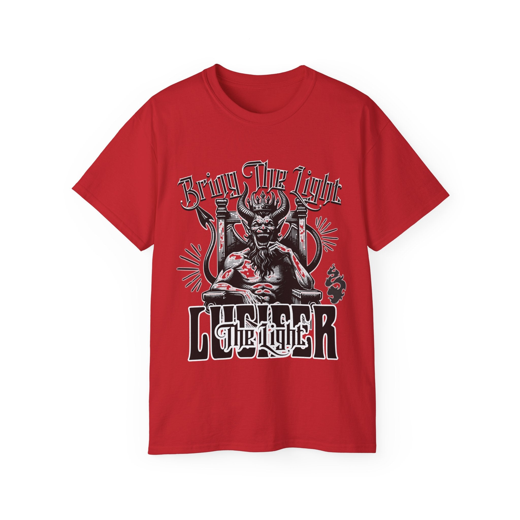 Bring The Light - Unisex Ultra Cotton Tee (Front) - Damned Threads